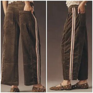 Pilcro izzie barrel corduroy pant